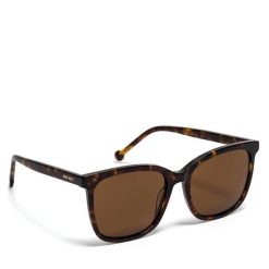 Okulary przeciwsłoneczne Nine West. Brązowe okulary przeciwsłoneczne Nine West, bez wzorów. Za 149.99 zł.