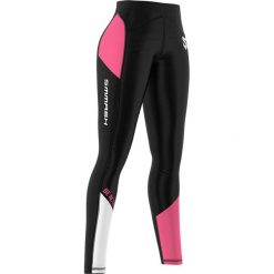 Legginsy fitness długie damskie Smmash Active. Czarne legginsy SMMASH, bez wzorów, sportowe, długie. Za 155.00 zł.