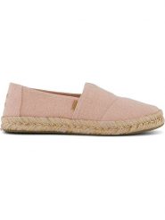 TOMS Espadryle w kolorze jasnoróżowym rozmiar: 37. Różowe espadryle TOMS, bez wzorów, bez obcasa. Za 176.50 zł.