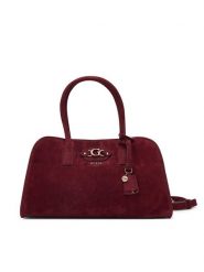 Guess Torebka Samantha HWSG23 13060 Bordowy. Czerwone torebki klasyczne Guess, z aplikacjami, z materiału, bez dodatków. Za 634.99 zł.