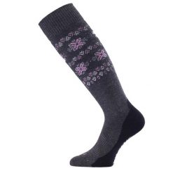 Skarpety narciarskie damskie Lasting FWI 889 Merino 85%. Czarne skarpetki LASTING, bez wzorów, z wełny. W wyprzedaży za 139.90 zł.