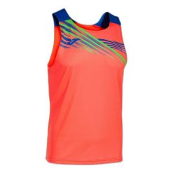 Tank top Joma Elite X. Brązowe topy Joma, bez wzorów, bez kołnierzyka, bez ramiączek. Za 149.50 zł.