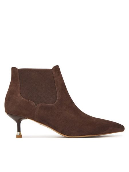 Liu Jo Botki SXX019 P0021 Brązowy. Brązowe botki Liu Jo, bez wzorów, bez obcasa, na szpilce, bez zapięcia. Za 829.99 zł.