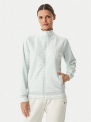 Guess Bluza V5YQ03 KB212 Zielony jasny Regular Fit. Zielone bluzy Guess, xl, z aplikacjami, z syntetyku, bez ramiączek, bez kaptura. Za 439.99 zł.