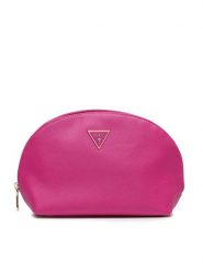 Guess Kosmetyczka Not Coordinated (PL) Accessories PW1574 P3370 Różowy. Czerwone torebki klasyczne Guess, z aplikacjami, ze skóry, bez dodatków. Za 129.99 zł.