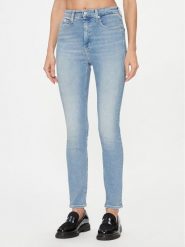 Calvin Klein Jeans Jeansy J20J222142 Niebieski Skinny Fit. Niebieskie jeansy Calvin Klein Jeans, bez wzorów, z bawełny. Za 319.99 zł.