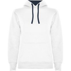 Bluza Z Kapturem Urban Dla Pań. Białe bluzy ROLY, xl, bez wzorów, bez ramiączek, z kapturem. Za 86.99 zł.