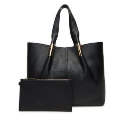 Torebka Elisabetta Franchi. Czarne torebki klasyczne Elisabetta Franchi, bez wzorów, klasyczne, bez dodatków. Za 1,909.00 zł.