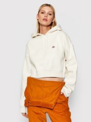 Dickies Bluza Oakport DK0A4XJT Écru Regular Fit. Bluzy Dickies, m, bez wzorów, z bawełny, bez kaptura. Za 179.99 zł.