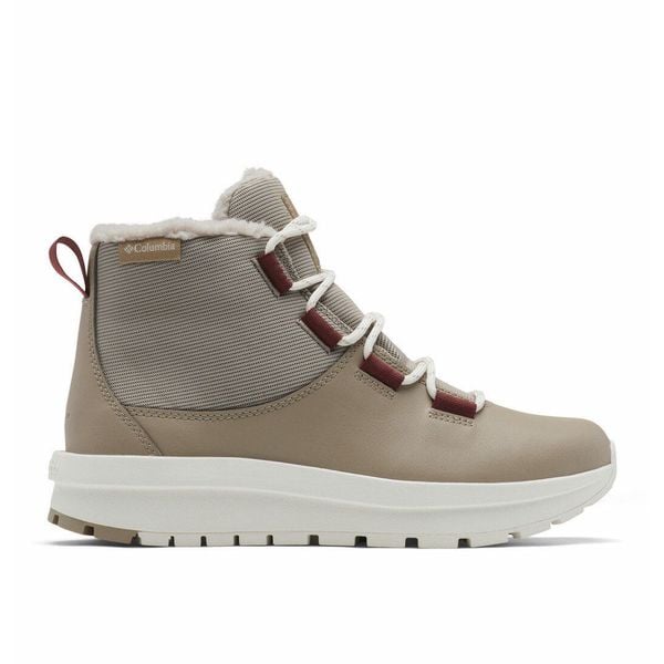 Buty trekkingowe zimowe ocieplane damskie Columbia Moritza Shorty. Brązowe buty trekkingowe Columbia, na zimę, bez zapięcia. W wyprzedaży za 509.00 zł.