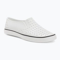 Buty Native NA-11104600 Miles. Białe buty trekkingowe Native Shoes, bez zapięcia. Za 119.99 zł.