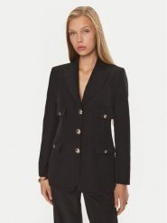 Maryley Marynarka 24IB156/43NE Czarny Regular Fit. Czarne marynarki i żakiety Maryley, s, bez wzorów, z wiskozy, bez ramiączek. Za 309.99 zł.