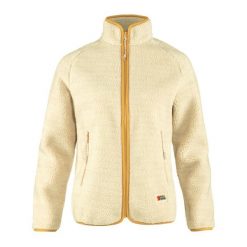 Bluza damska Fjällräven Vardag Pile. Białe bluzy z kapturem Fjällräven, s, bez wzorów, z materiału, bez kaptura, wspinaczkowe. Za 999.00 zł.