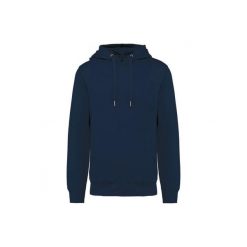 Ekologiczna bluza z kapturem Kariban French Terry. Niebieskie bluzy z kapturem KARIBAN, xl, bez wzorów, z bawełny, z kapturem. Za 247.00 zł.