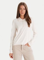 Morgan Sweter 252-MPOLI Beżowy Regular Fit. Brązowe swetry Morgan, xl, bez wzorów, z syntetyku, bez ramiączek. Za 219.99 zł.