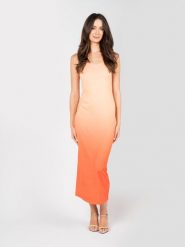 Patrizia Pepe Sukienka | 8A1184/J140 | Kobieta | Pomarańczowy. Brązowe sukienki Patrizia Pepe, na co dzień, bez wzorów, z elastanu, klasyczne, bez kołnierzyka, bez ramiączek, dopasowane. W wyprzedaży za 499.00 zł.