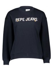 Pepe Jeans Bluza w kolorze granatowym rozmiar: XL. Niebieskie bluzy Pepe Jeans, xl, bez wzorów, z bawełny, bez kaptura. Za 132.36 zł.