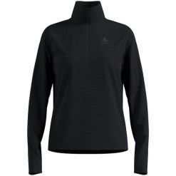 Pull de sport Odlo Mid Layer 1/2 Zip Essential Thermal. Czarne bielizna termoaktywna damska ODLO, bez wzorów, bez ramiączek. W wyprzedaży za 279.65 zł.