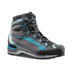 Damskie buty do wspinaczki górskiej La Sportiva Trango Tech GTX. Niebieskie buty trekkingowe La Sportiva, bez wzorów, z gore-texu, bez zapięcia, trekkingowe, gore-tex. Za 1,318.45 zł.