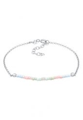 Elli Koraliki damskie pastelowe w srebrze 925 Sterling Silver Bransoletki 1 ct Damski. Szare bransoletki Elli, srebrne. Za 178.99 zł.