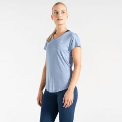 Vigilant damska sportowa koszulka. Czerwone t-shirty sportowe Dare 2b, bez wzorów, bez ramiączek, na fitness i siłownię. W wyprzedaży za 59.99 zł.
