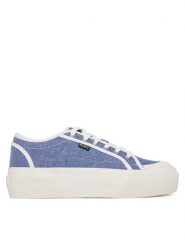 Roxy Trampki ARJS700168 Niebieski. Niebieskie trampki Roxy, bez wzorów, z materiału, bez zapięcia. Za 189.99 zł.