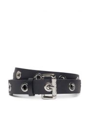 Pinko Pasek Damski Amantani H3 Belt 20242 PLT01 103794.A1ZD Czarny. Czarne paski Pinko, bez wzorów, ze skóry. Za 499.99 zł.