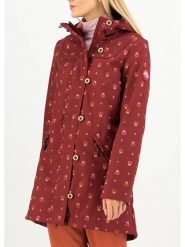 Blutsgeschwister Parka "Wild Weather" w kolorze brązowo-jasnoróżowym rozmiar: XS. Brązowe płaszcze Blutsgeschwister, s, bez wzorów, z materiału, bez kaptura. Za 158.47 zł.