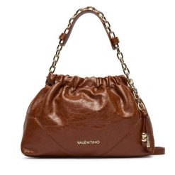 Torebka Valentino. Brązowe torebki klasyczne Valentino, bez wzorów, klasyczne, bez dodatków. Za 679.99 zł.