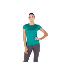 Koszulka turystyczna damska 100% Merino WOOLONA Pera. Zielone t-shirty sportowe WOOLONA, xl, bez wzorów, bez ramiączek. W wyprzedaży za 261.00 zł.