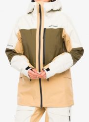 Kurtka narciarska damska Peak Performance Gravity GORE-TEX 3L Jacket. Brązowe kurtki narciarskie Peak Performance, l, bez wzorów, z gore-texu, bez kaptura, narciarskie, gore-tex. Za 2,095.49 zł.