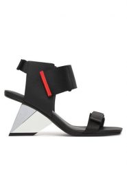 United Nude Sandały Rockit Run 1061794516 Czarny. Czarne sandały United Nude, bez wzorów, ze skóry, bez obcasa, na koturnie, bez zapięcia. Za 1,399.00 zł.