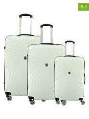 Canadian Peak 3-częściowy zestaw "Sunlighteak" w kolorze białym rozmiar: onesize. Białe walizki Canadian Peak. Za 404.99 zł.