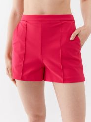Elisabetta Franchi Szorty materiałowe SH-012-32E2-V240 Różowy Regular Fit. Czerwone szorty Elisabetta Franchi, bez wzorów, z materiału. Za 1,449.00 zł.