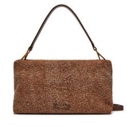 Torebka Gianni Chiarini. Brązowe torebki klasyczne Gianni Chiarini, bez wzorów, klasyczne, bez dodatków. Za 1,119.00 zł.