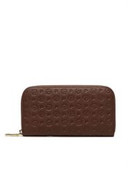 Pollini Duży Portfel Damski TE9001PP02Q2530A Brązowy. Brązowe portfele Pollini, bez wzorów, ze skóry. Za 449.99 zł.