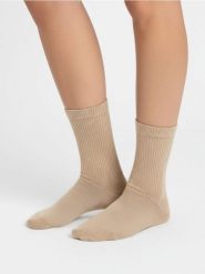 Skarpetki z domieszką wełny 2 pack - wielobarwny. Skarpetki Sinsay, bez wzorów, z wełny. Za 15.99 zł.