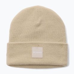 Czapka zimowa Columbia City Trek Heavyweight. Brązowe czapki zimowe Columbia, bez wzorów, sportowe. Za 94.99 zł.