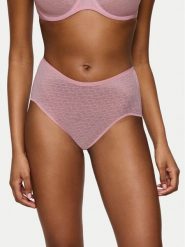 Triumph Figi klasyczne z wysokim stanem Triumph Signature Sheer Maxi EX 10215936 Różowy. Czerwone figi Triumph, bez wzorów, z syntetyku, z podwyższonym stanem. Za 70.00 zł.