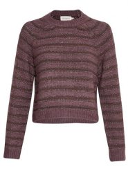 MOSS COPENHAGEN Sweter "Ardella" w kolorze fioletowym rozmiar: S/M. Różowe swetry Moss Copenhagen, m, bez wzorów, bez ramiączek. Za 189.74 zł.