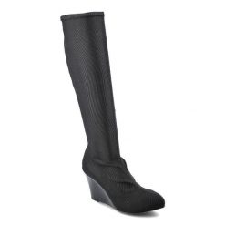 Czarne Kozaki Massimo Poli Damskie Eleganckie Buty. Czarne kozaki Massimo POLI, z aplikacjami, ze skóry, eleganckie, bez obcasa, na koturnie, bez zapięcia. Za 289.00 zł.