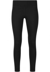 Damskie legginsy Athlecia Bloom. Czarne legginsy Athlecia, bez wzorów, z elastanu, sportowe. Za 169.50 zł.