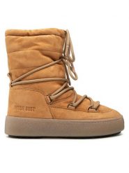 Moon Boot Śniegowce Ltrack Suede 24500100001 Brązowy. Brązowe śniegowce Moon Boot, bez wzorów, ze skóry, bez zapięcia. Za 1,419.00 zł.