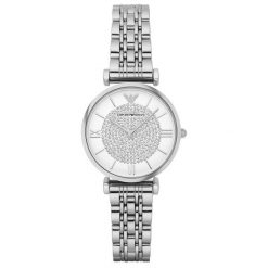 Zegarek Emporio Armani. Szare zegarki Emporio Armani, srebrne. Za 1,099.00 zł.