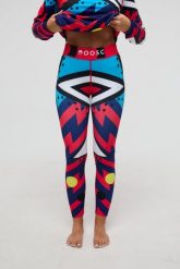 Legginsy termoaktywne damskie Fresh Prince. Niebieskie legginsy OOSC, bez wzorów, z materiału, eleganckie, długie. Za 269.99 zł.