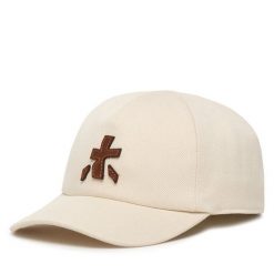 Czapka z daszkiem Premiata. Brązowe czapki z daszkiem Premiata, bez wzorów. Za 629.99 zł.