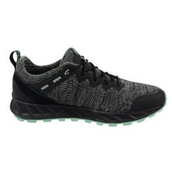 Damskie Buty Turystyczne Rapida Air. Czarne buty trekkingowe Aku, bez wzorów, z materiału, bez zapięcia, trekkingowe. Za 496.99 zł.