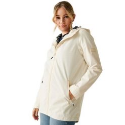 Kurtka Wodoodporna Damska Brika. Brązowe kurtki Regatta, xl, bez wzorów, z materiału, z kapturem. Za 166.99 zł.