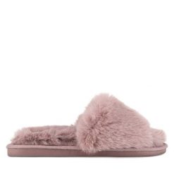 Kapcie DeeZee. Czerwone kapcie DeeZee, bez wzorów. Za 59.99 zł.
