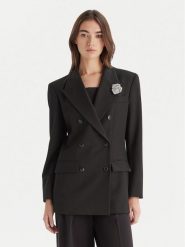 HUGO Marynarka Amelora 50547694 Czarny Oversize. Czarne marynarki i żakiety Hugo, bez wzorów, z syntetyku, bez ramiączek. Za 1,539.00 zł.